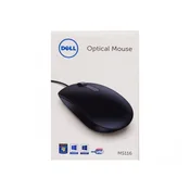 DELL | Miš | Opticki | MS116 | Žicni | Crni