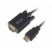 Akasa - Adapter HDMI na D-sub - 2 m
