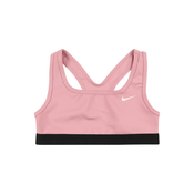 Sportski grudnjak za djevojke Nike Swoosh Bra - elemental pink/white