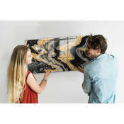 tulup.si Magnetna steklena tabla Zlati marmor 120x60 cm