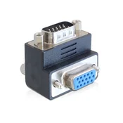 DELOCK Delock adapter VGA M - VGA Ž kotni 90° 65289, (21028117)