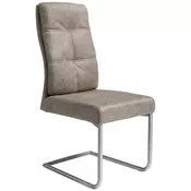 STOLICA NA SANKAMA svetlobraon metal, tekstil