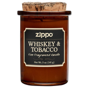 MIRISNA svijeća Whiskey & Tobacco 141gram ZIPPO