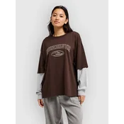 Quiksilver Grayhill ženska majica z dolgimi rokavi java