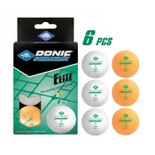 shumee DONIC Elite TT-Ball žogice za namizni tenis * 6 kosov - bele in oranžne