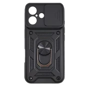 MaxMobile maskica za iPhone 17 ANTI-SHOCK WITH RING crna