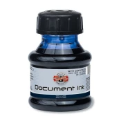 KOH-I-NOOR Črnilo za nalivno pero za dokumente 50 ml, črno