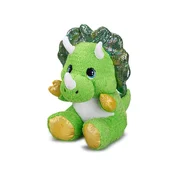 Triceratops plišasti 37cm sedeči zeleni