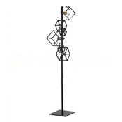 FORMA Podna lampa F7275-4F 4xE27 Crna-Zlatne boje