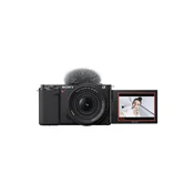 Sony Kamera ZV-E10K, Vlog, Objektiv SELP 16-50 II, Crna