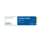 500GB M.2 NVMe Gen3 WDS500G3B0C SN570 Blue