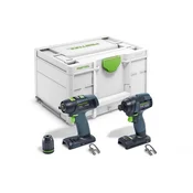 Festool TID 18 Osnovni set T18 Vijaki in vrtalni set, 578813