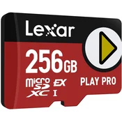 Lexar Pomnilniška kartica Lexar PLAY Pro microSD Express 7.1 256 GB