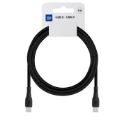 Blue Star USB-C–USB-C kabel Blue Star 3A 60 W ECO, 1 m, PJ73-13-3, črn