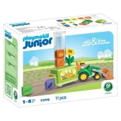 PLAYMOBIL JUNIOR: Traktor s sadilnim strojem - 1 k.