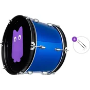 NRG Crowd Power Basic SET Navijaški boben 18 Blue Wave