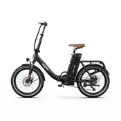 Onesport OneSport OT16-2 20 zložljivo električno kolo za potnike 250W 48V 17Ah, črno, (5000231882)