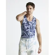 Celio Patterned Tank Top Bevild - Men