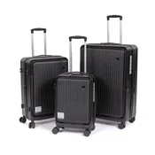 Bolzz Set Kofera Onyx 3/1, Crna