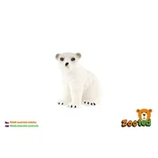 Polarni medvedek zooted plastika 4cm
