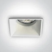 UGRADBENA SVJETILJKA 1×GU10/50W/MR16 SEMI TRIMLESS IP20 BIJELA