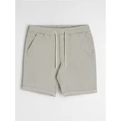 Sinsay - Jogger kratke pantalone od trapera - nude