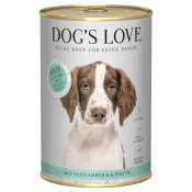 Dog´s Love hipoalergena hrana 6 x 400 g - Raca