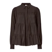 YAS Bluza YASPALA temno rjava