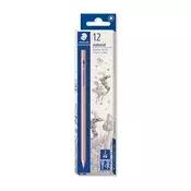 Grafitni svinčnik, HB, šesterokotni, STAEDTLER Noris® natural 130 60N