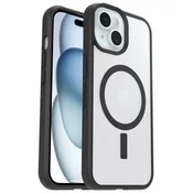 Ovitek OTTERBOX REACT MAGSAFE APPLE IPHONE 16E/15/14/13 BLACKCRYST-CLEAR/BL (77-98203)