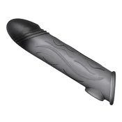 SuperLove Realistic Ultra Thin Liquid Silicone Penis Sleeve Large