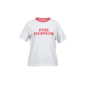 Kleinigkeit Majica Free Ice Cream roza/off-bela