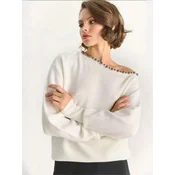 Bianco Lucci Pulover Pullover bela