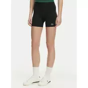 Lacoste Kolesarske hlače GF0168 Črna Slim Fit
