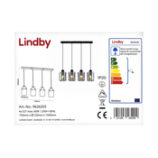 Lindby - Lestenec na vrvici KOURTNEY 4xE27/60W/230V