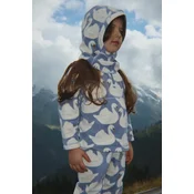 Konges Slojd flis pulover otroški TAVI FLEECE SWEATSHIRT GRS