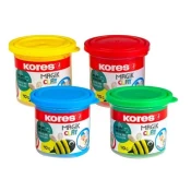 Kores Glina za modeliranje MAGIK CLAY, 4 barve