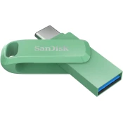 SanDisk - USB stick SanDisk Ultra Dual GO, 128 GB, zeleni