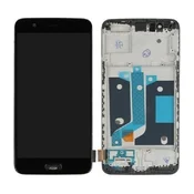 OnePlus 5 - LCD zaslon + steklo na dotik + okvir (Black) TFT