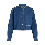 KARL LAGERFELD JEANS Bluza temno modra
