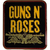 Guns N Roses Stacked Black Odznak 40 mm