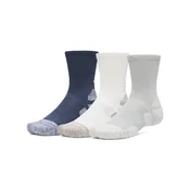Nogavice Under Armour Perf Tech Pro 3pk Crew Titanium/Summit White/Clay Green XL