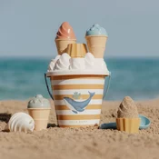 Little Dutch set za plažu Ice Cream Ocean Dreams Blue