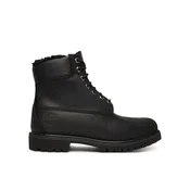 TIMBERLAND Gležnarji z vezalkami črna