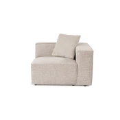 Atelier del Sofa Fotelja Lora 1R 108x65x110cm Siva