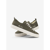 Ombre Classic mens BASIC low sneakers - olive