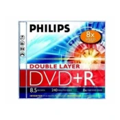 Philips DVD+R dvoslojni 8,5 GB, 1 kom