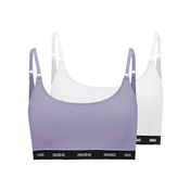 Hugo Boss 2 PAK - ženski nedrček HUGO Bralette 50480158-542 (Velikost 3XL)