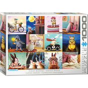 Eurographics - Puzzle Funny Bunnies - 1 000 kosov