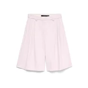 VERO MODA Hlače z naborki VMBARIA pastelno roza